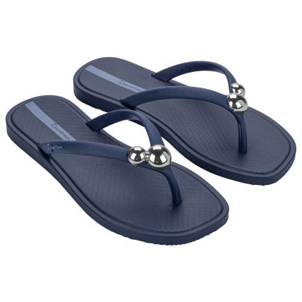 Chinelo Feminino Ipanema Metal Chic - 27379 - Azul/azul/grafite - Atacado
