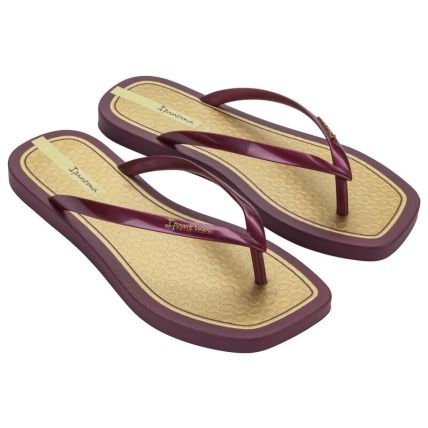 Chinelo Feminino Ipanema Edge Glam - 27450 - Vermelho/cobre - Atacado