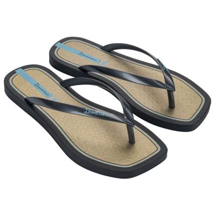 Chinelo Feminino Ipanema Edge Glam - 27450 - Preto/dourado - Atacado