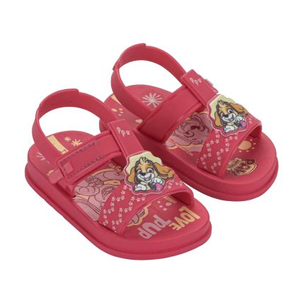 Sandalia Baby Ipanema Patrulha Canina - 27392 - Rosa/rosa/amarelo - Atacado