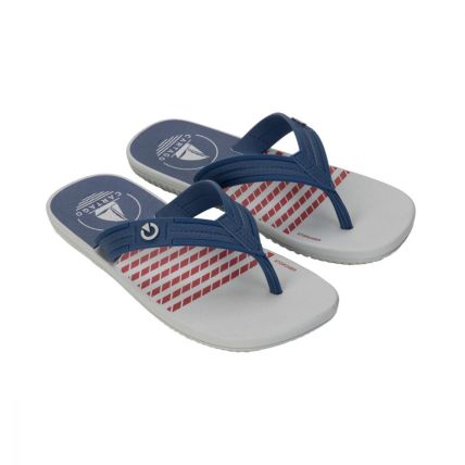 Chinelo Infantil Cartago Atlanta - 11841 - Cinza/azul/vermelho - Atacado