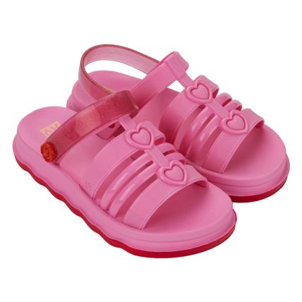 Chinelo Slide Infantil Zaxy Zip - 19269 - Rosa Sorvete - Atacado