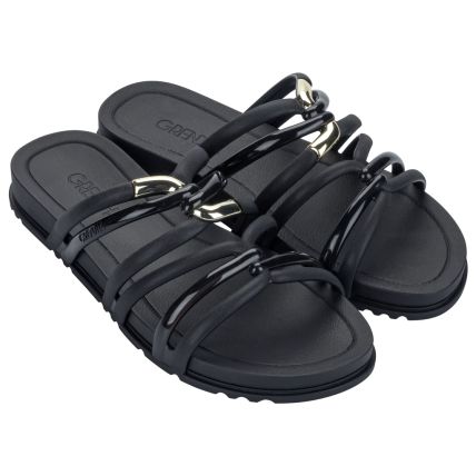 Rasteira Feminina Grendha Riqueza - 19231 - Preto - Atacado