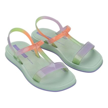 Sandalia Infantil Ipanema Glow Trendy - 27424 - Verde/lilas/rosa - Atacado