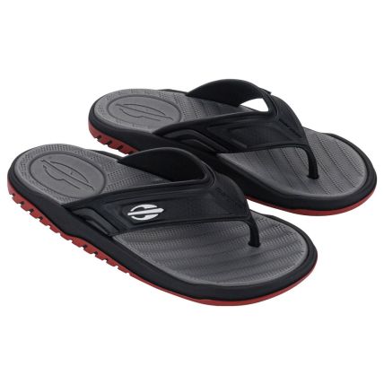 Chinelo Masculino Mormaii Balian - 12554 - Preto/cinza/vermelho - Atacado