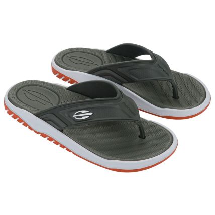 Chinelo Masculino Mormaii Balian - 12554 - Branco/verde/laranja - Atacado