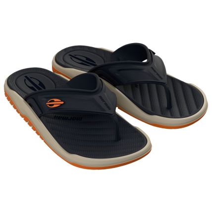 Chinelo Masculino Mormaii Balian - 12554 - Bege/azul/laranja - Atacado