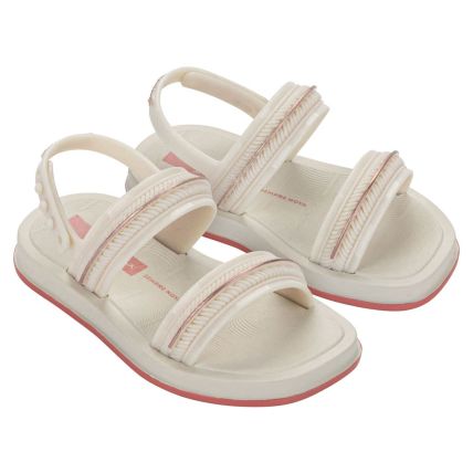 Sandalia Baby Ipanema Glow - 27404 - Off White/rosa - Atacado
