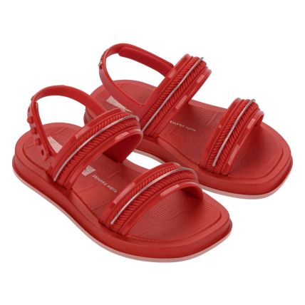 Sandalia Baby Ipanema Glow - 27404 - Vermelho/vermelho/rosa - Atacado