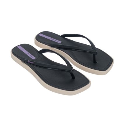 Chinelo Feminino Ipanema Edge Comfy - 27451 - Bege/preto/lilas - Atacado