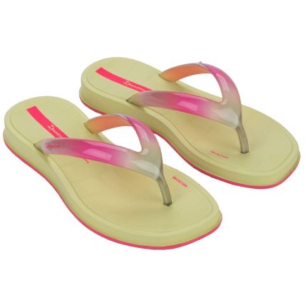 Chinelo Infantil Ipanema Glow Trendy - 27422 - Amarelo/rosa - Atacado