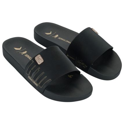 Chinelo Slide Masculino Rider R10 - 12562 - Preto/preto/dourado - Atacado