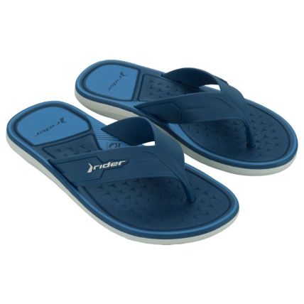 Chinelo Masculino Rider Weekend - 12544 - Bege/azul - Atacado