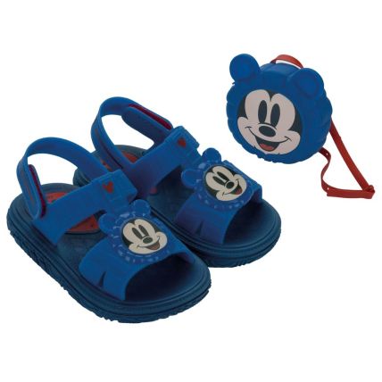 Sandalia Baby Disney Puff Bag - 23224 - Azul Escuro/azul - Atacado