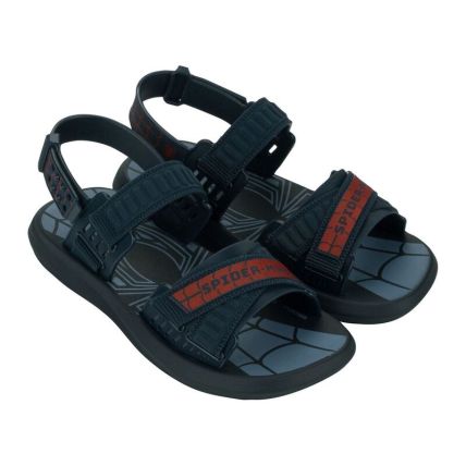 Sandalia Infantil Homem Aranha Force - 23356 - Azul Escuro/azul/vermelho - Atacado