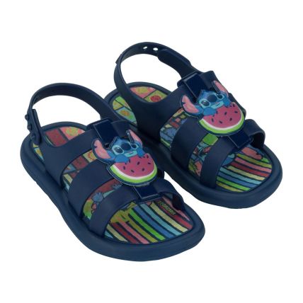 Sandalia Baby Ipanema Disney Cute - 27461 - Azul/azul/rosa - Atacado