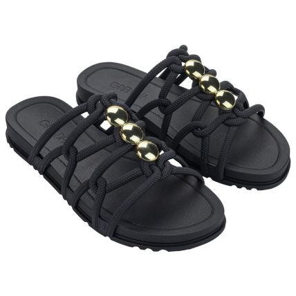 Rasteira Feminina Grendha Envolvente - 19257 - Preto - Atacado