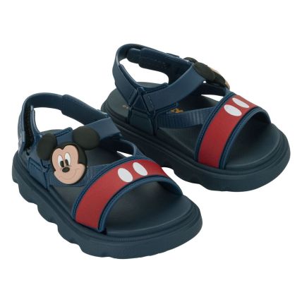 Sandalia Baby Disney Easy Plus - 23410 - Azul/vermelho - Atacado