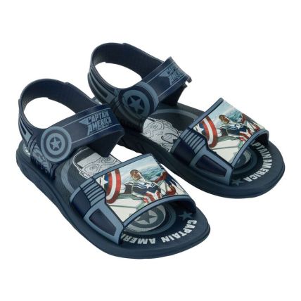 Sandalia Infantil Marvel Team - 23354 - Azul/azul - Atacado