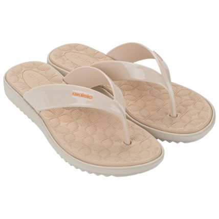 Tamanco Feminino Azaleia Beatriz - 19302 - Off White Medio/bege - Atacado
