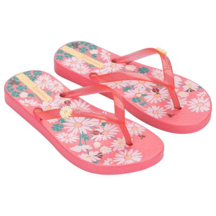 Chinelo Infantil Ipanema Garden Shine - 27273 - Rosa/glitter/branco - Atacado