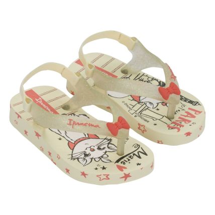 Chinelo Baby Ipanema Disney Joy - 27323 - Bege/glitter/amarelo - Atacado