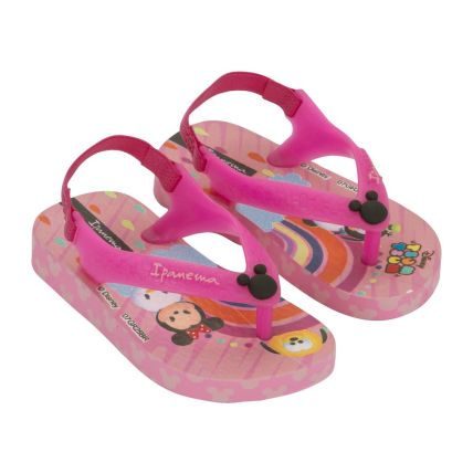Chinelo Baby Ipanema Disney Joy - 27323 - Rosa/rosa Medio - Atacado