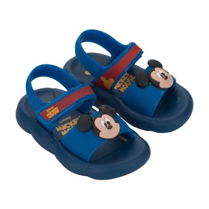 Sandalia Baby Disney Pump Puff - 23377 - Azul/vermelho - Atacado