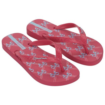 Chinelo Feminino Ipanema Happy - 25279 - Rosa/rosa/azul - Atacado