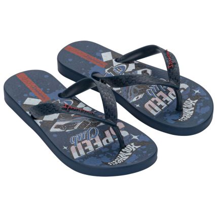 Chinelo Infantil Ipanema Hot Wheels Go - 27318 - Azul Escuro/azul - Atacado