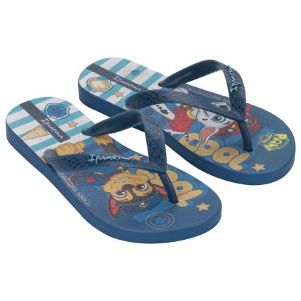 Chinelo Infantil Ipanema Patrulha Canina - 27433 - Azul/azul - Atacado