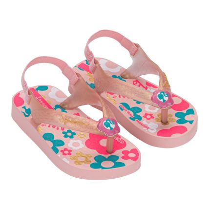 Chinelo Baby Ipanema Barbie Meu Encanto - 27460 - Rosa/perolado/azul - Atacado