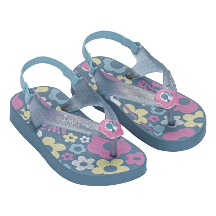 Chinelo Baby Ipanema Barbie Meu Encanto - 27460 - Azul/perolado/rosa - Atacado
