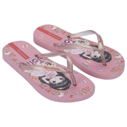 Chinelo Infantil Ipanema Jolie Amores - 27307 - Rosa Claro/perolado - Atacado