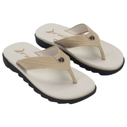 Chinelo Masculino Rider Rw Plus - 12425 - Preto/bege Medio - Atacado