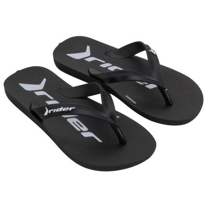 Chinelo Infantil Rider Feel - 12372 - Preto/branco - Atacado