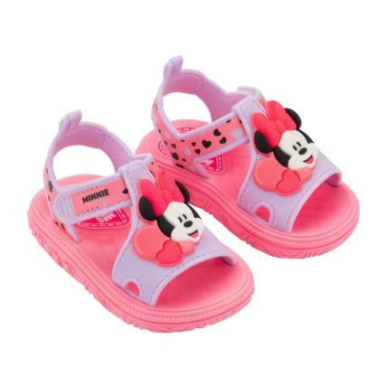 Sandalia Baby Disney Happy - 23256 - Rosa/lilas Claro - Atacado