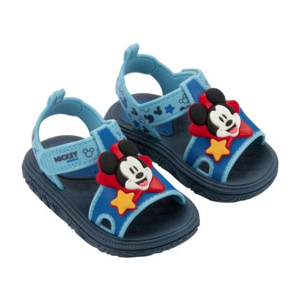 Sandalia Baby Disney Happy - 23256 - Azul Escuro/azul - Atacado