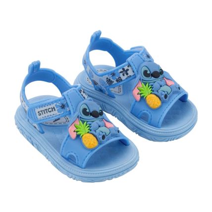 Sandalia Baby Disney Happy - 23256 - Azul/azul Medio - Atacado