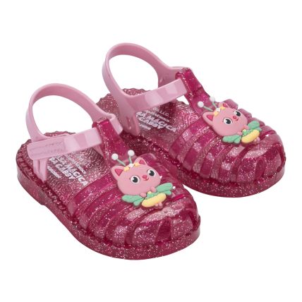 Sandalia Baby A Casa Magica De Gabby Duo - 23404 - Rosa Glitter - Atacado