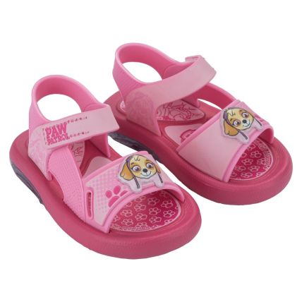 Sandalia Baby Patrulha Canina Led - 23407 - Rosa Escuro/rosa - Atacado