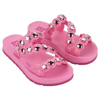 Chinelo Slide Infantil Zaxy Spot - 19268 - Rosa Sorvete - Atacado