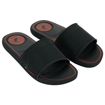 Chinelo Slide Masculino Rider Start - 12442 - Preto/preto/vermelho - Atacado