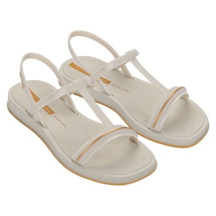 Sandalia Feminina Ipanema Glow - 27402 - Off White/cobre - Atacado