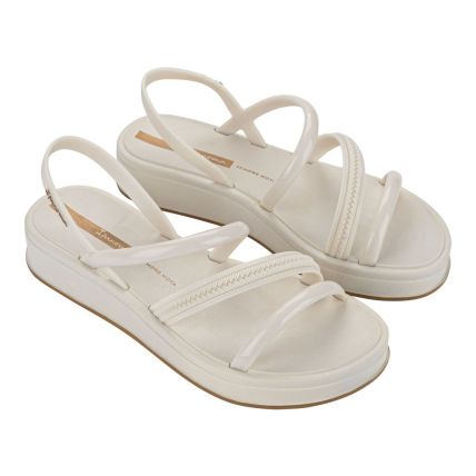 Sandalia Feminina Ipanema Glow Up - 27418 - Off White/cobre - Atacado