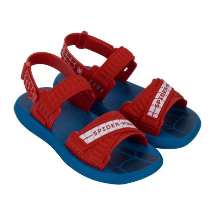 Sandalia Infantil Homem Aranha Force - 23356 - Azul/vermelho/branco - Atacado