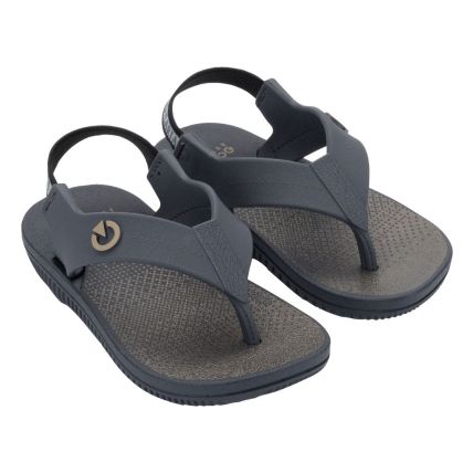 Chinelo Baby Cartago Atlanta - 12256 - Cinza/basalto/bege - Atacado