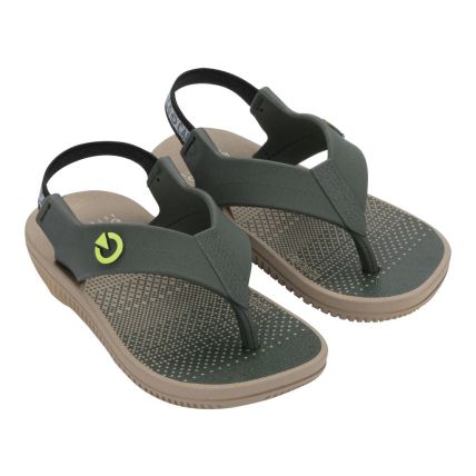 Chinelo Baby Cartago Atlanta - 12256 - Bege/verde/amarelo - Atacado