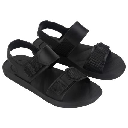 Sandalia Masculina Rider Fast Papete - 12222 - Preto/preto - Atacado