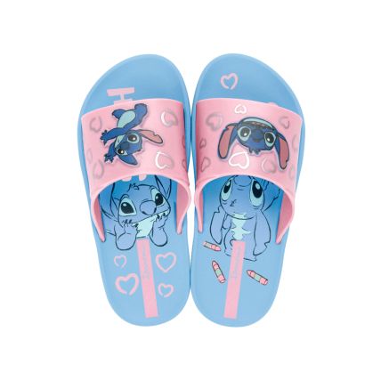 Chinelo Slide Infantil Ipanema Disney Fun - 27449 - Azul/rosa - Atacado